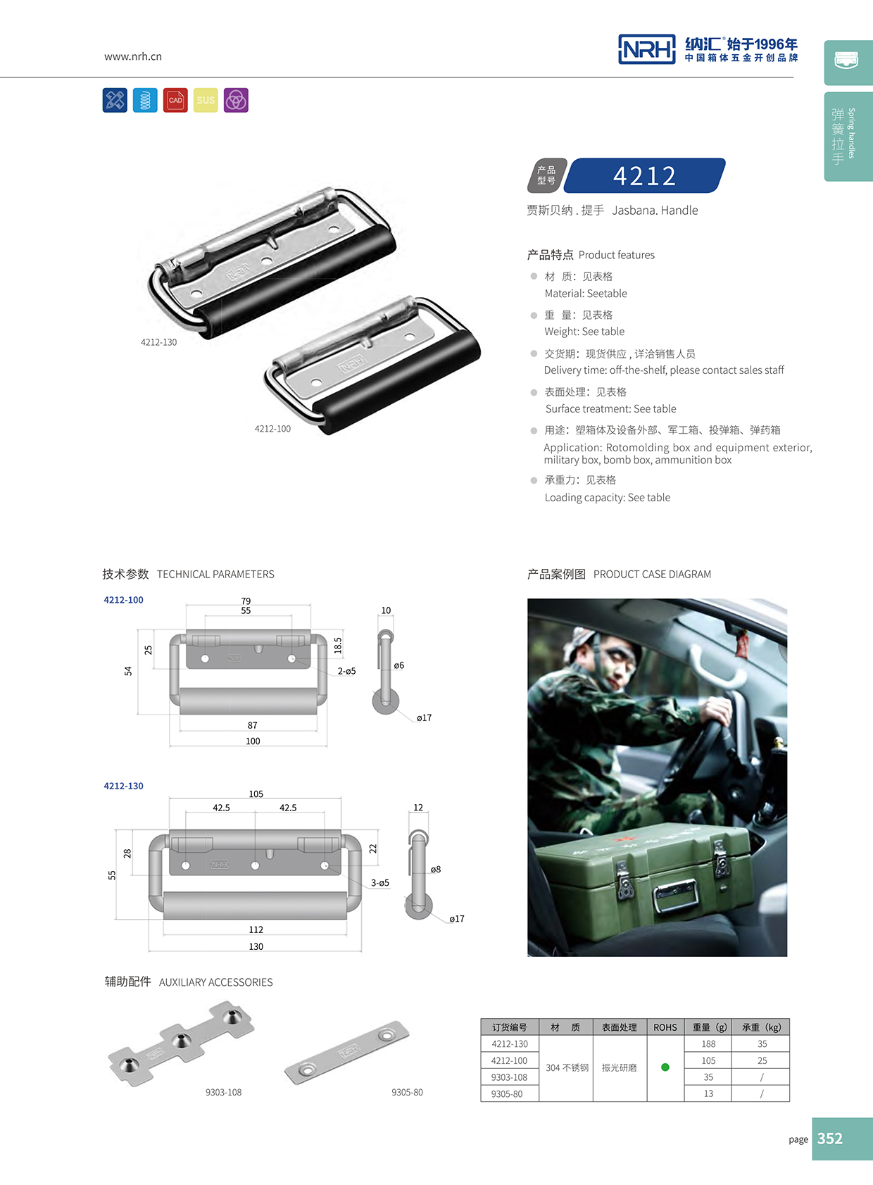 香蕉视频软件/NRH 滚塑箱弹簧香蕉视频下载入口 4212